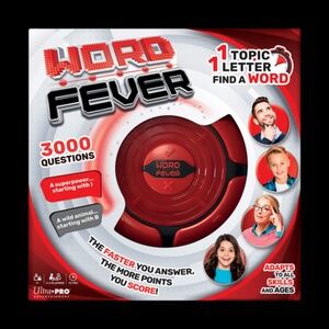NEW IN THE BOX!!! WORD FEVER GAME